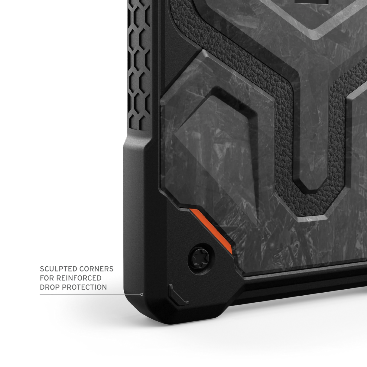 เคส UAG รุ่น Monarch Pro - Galaxy S24 Ultra - สี Forged Carbon (Limited Edition)