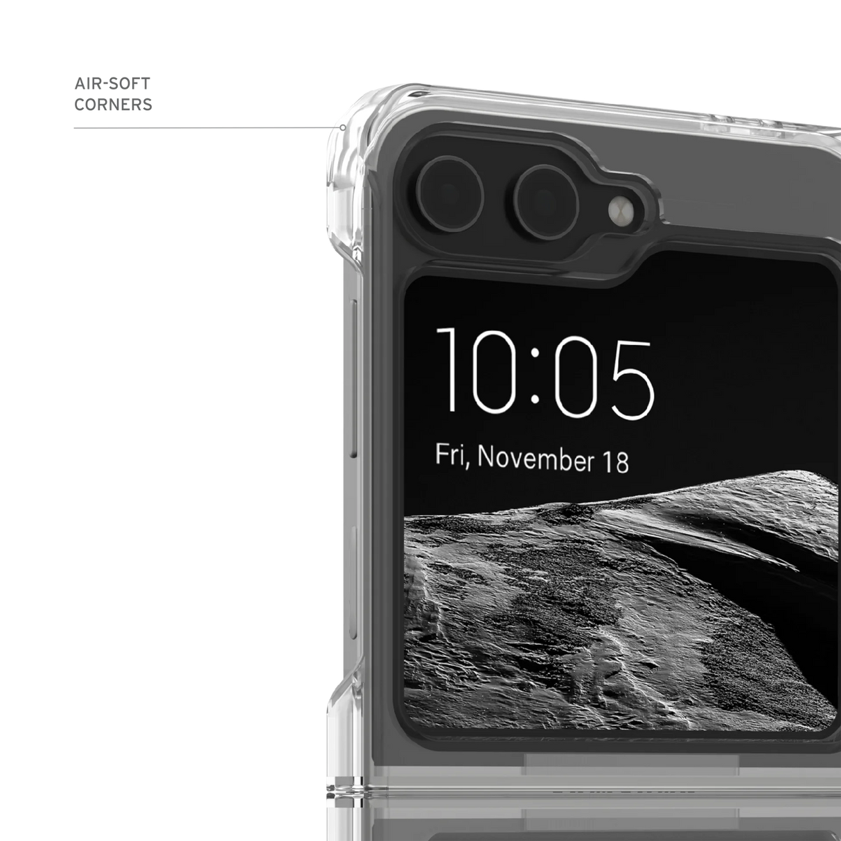 เคส UAG รุ่น Plyo - Galaxy Z Flip 6 - สี Ice/Silver