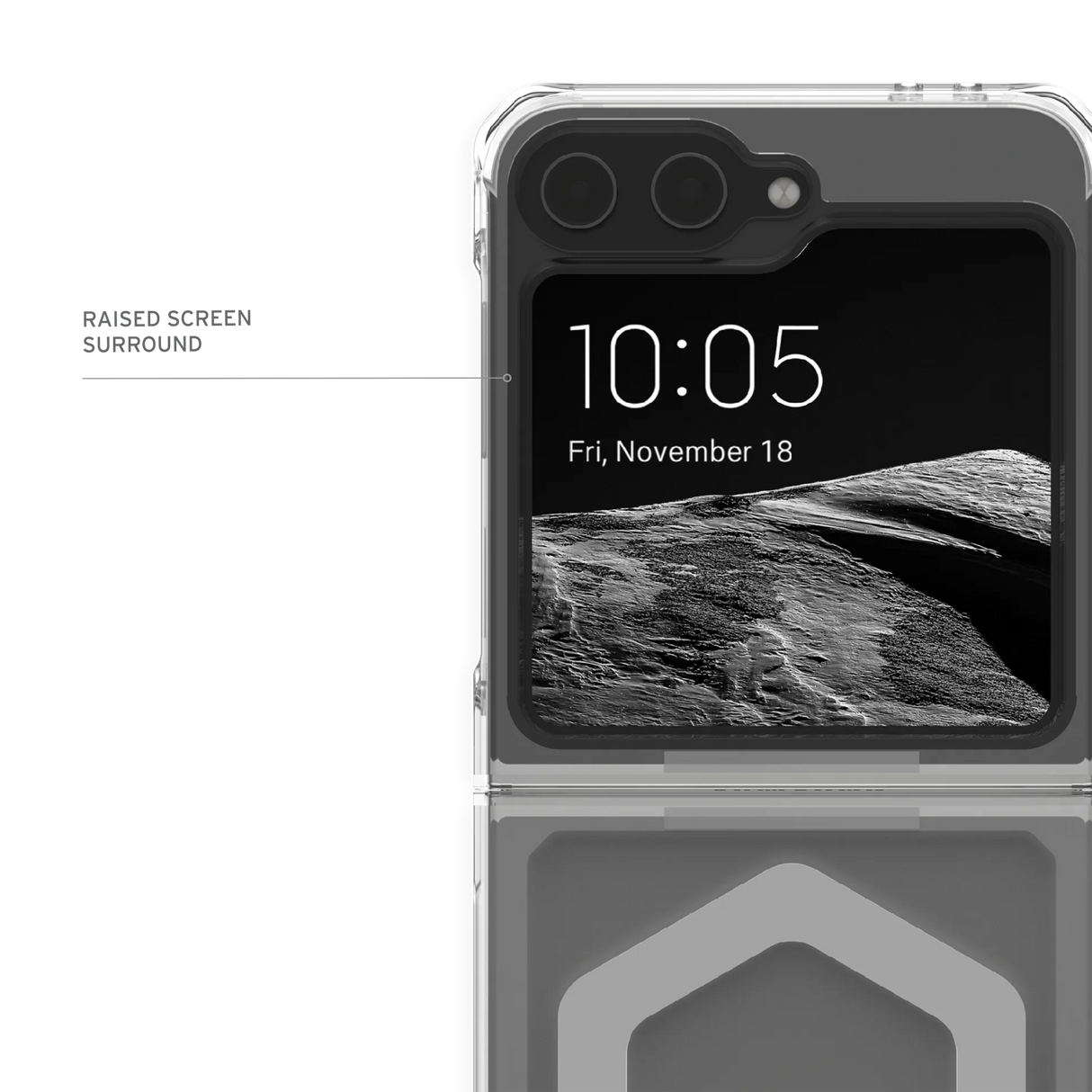 เคส UAG รุ่น Plyo - Galaxy Z Flip 6 - สี Ice/Silver