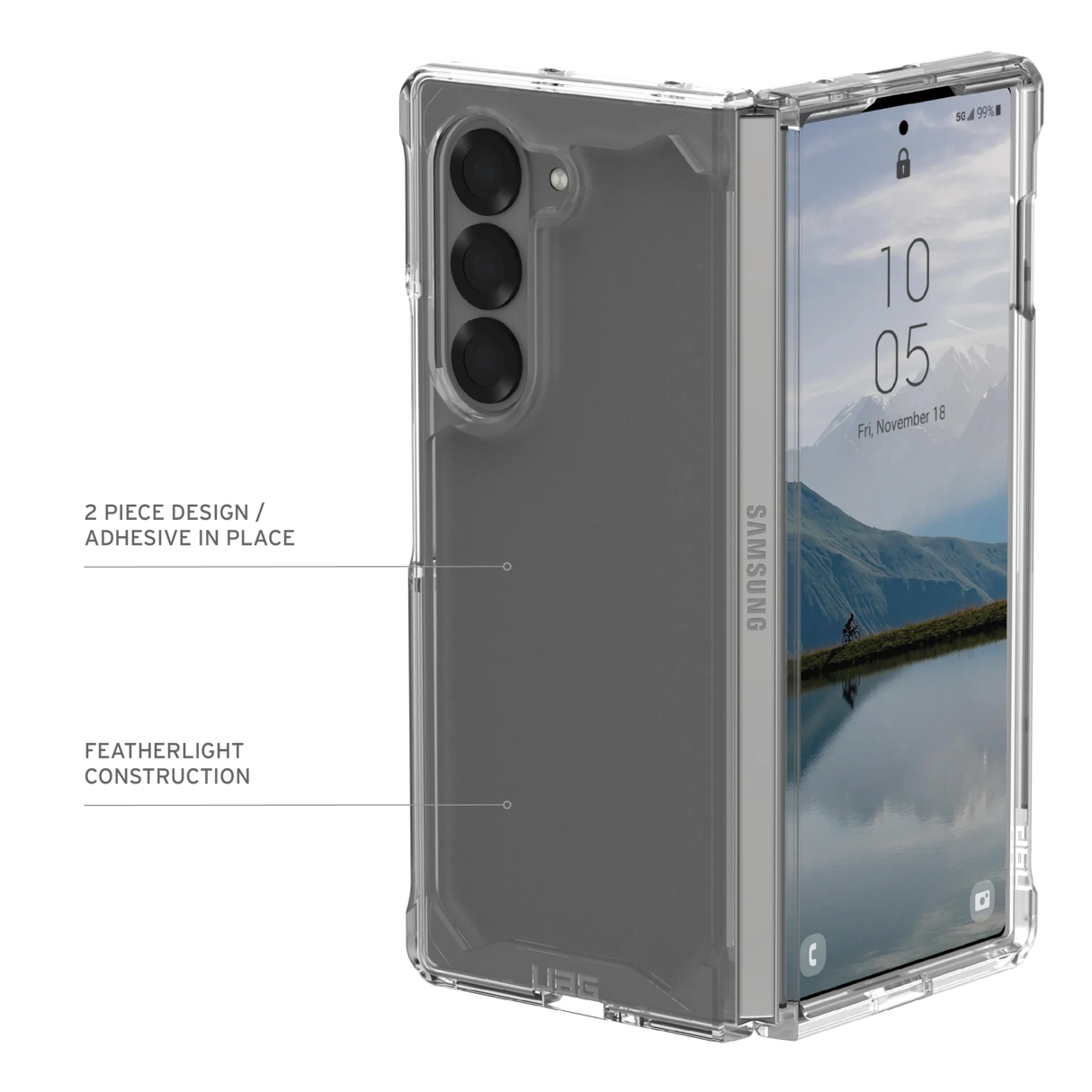 เคส UAG รุ่น Plyo Pro - Galaxy Z Fold 6 - สี Ice