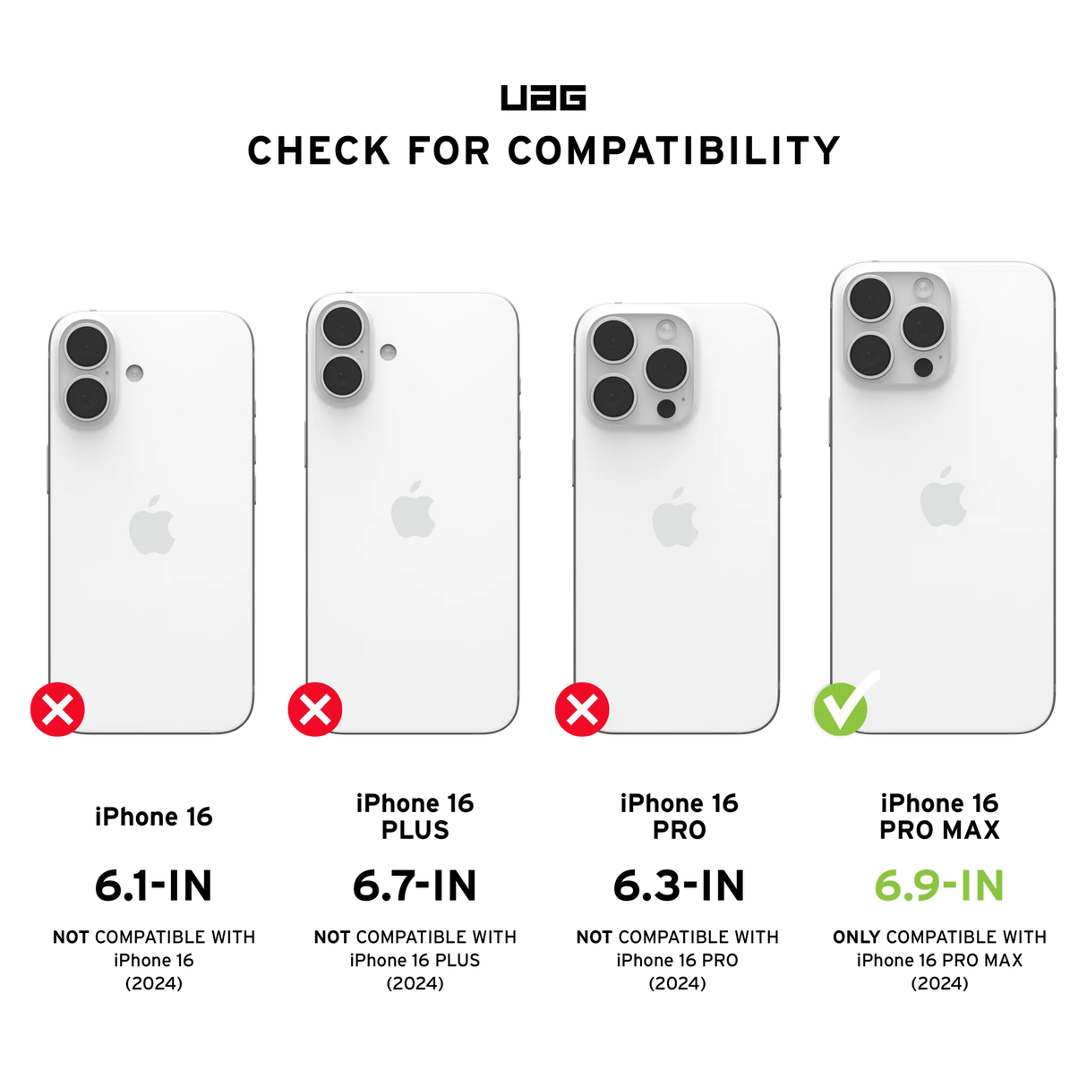 เคส UAG รุ่น Essential Armor Magsafe - iPhone 16 Pro Max - สี Ash