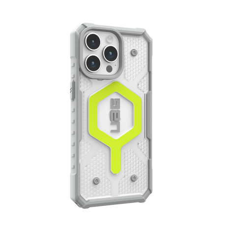 เคส UAG รุ่น Pathfinder Clear MagSafe - iPhone 15 Pro Max - สี Active Neon