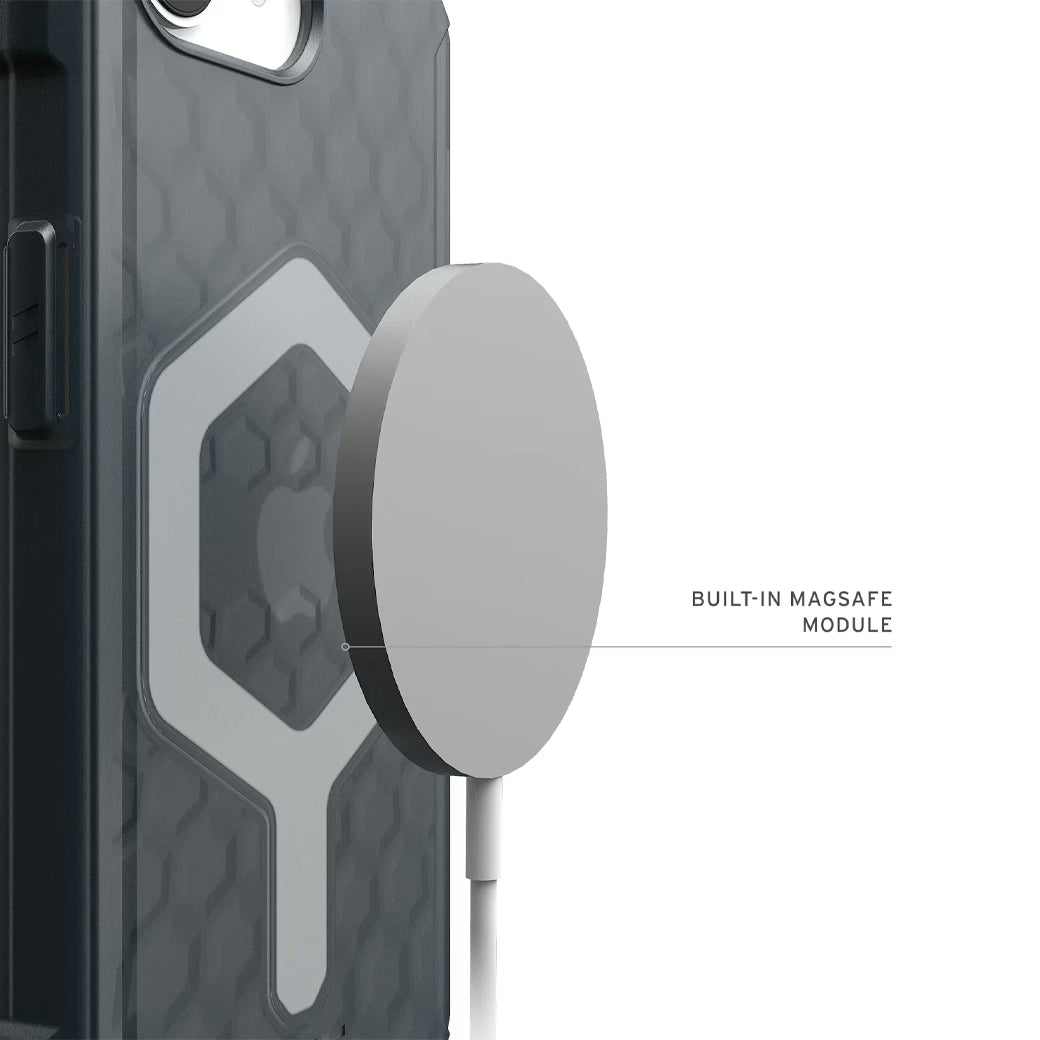 UAG รุ่น Essential Armor with Magsafe – เคส iPhone 16e – สี Ash