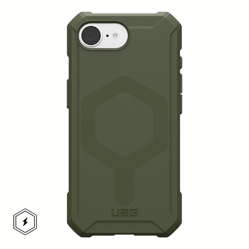 UAG รุ่น Essential Armor with Magsafe - เคส iPhone 16e - สี Olive Drab