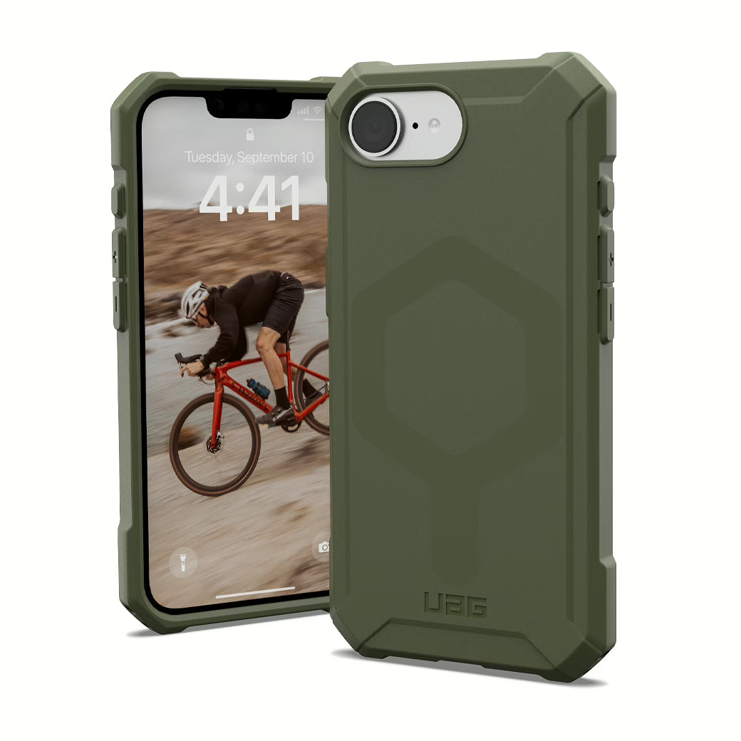 UAG รุ่น Essential Armor with Magsafe - เคส iPhone 16e - สี Olive Drab