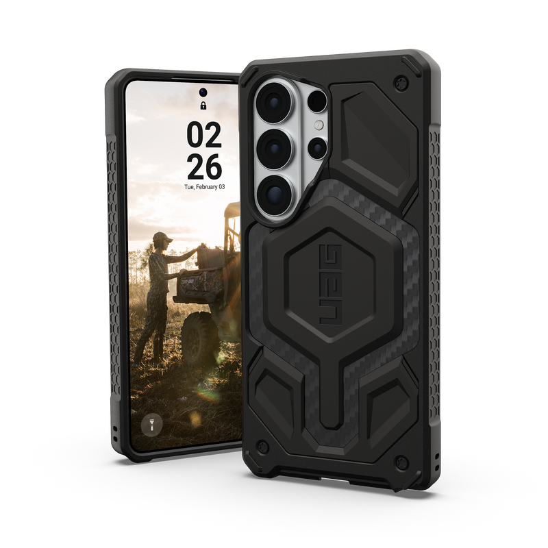 UAG รุ่น Monarch Pro - เคส Galaxy S26 Ultra - สี Carbon Fiber