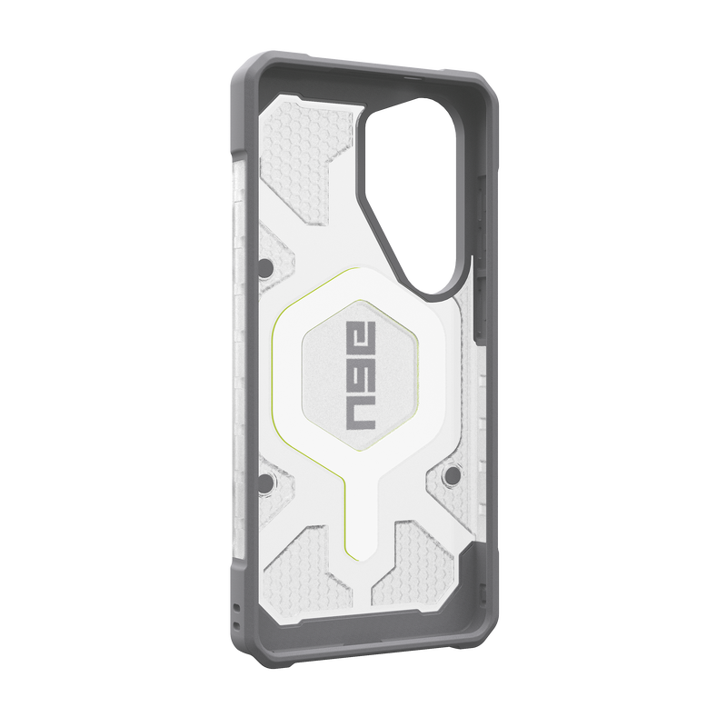 UAG รุ่น Pathfinder Clear (Magnetic) Bundle - เคส Galaxy S26 Ultra - สี Active Neon Lanyard