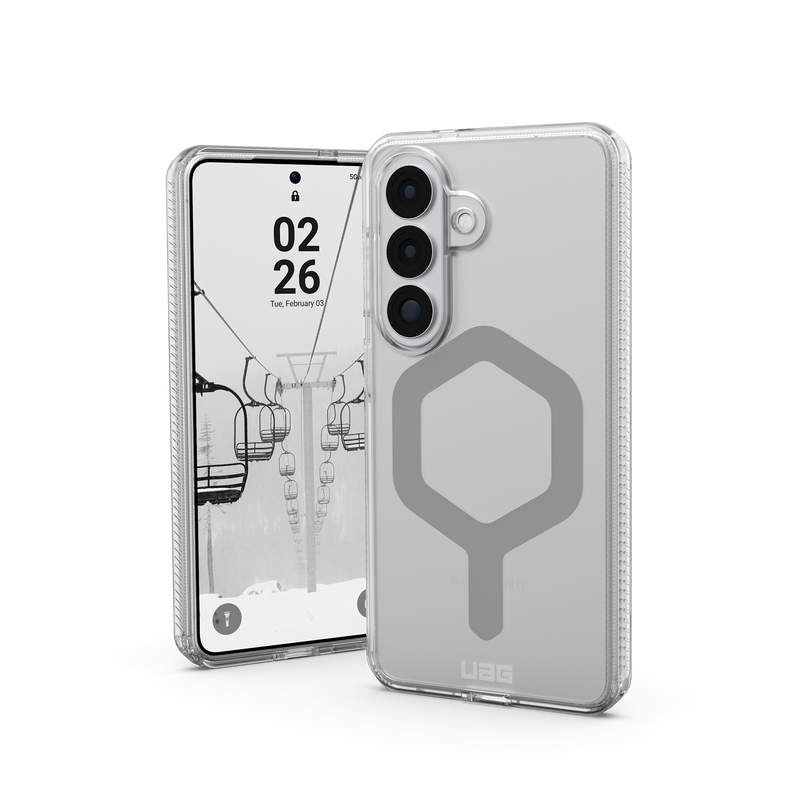 UAG รุ่น Plyo Pro - เคส Galaxy S26 - สี Ice/Silver