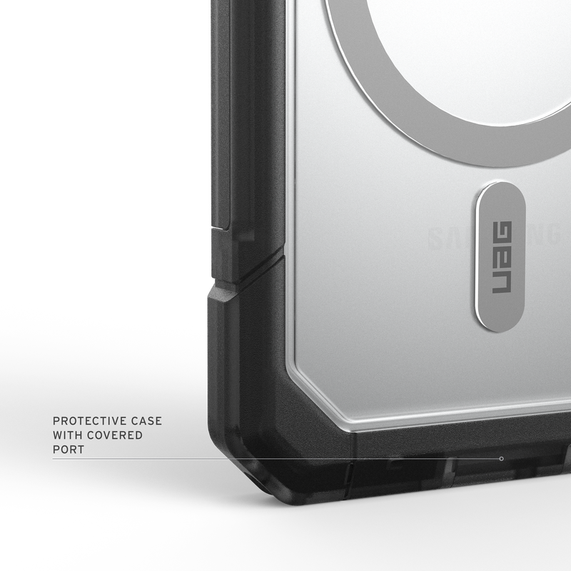 UAG รุ่น Trooper (Magnetic) - เคส Galaxy S26 - สี Clear/Ash