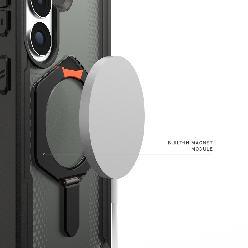 UAG รุ่น Plasma XTE (Magnetic) - เคส Galaxy S26 Plus - สี Black/Orange