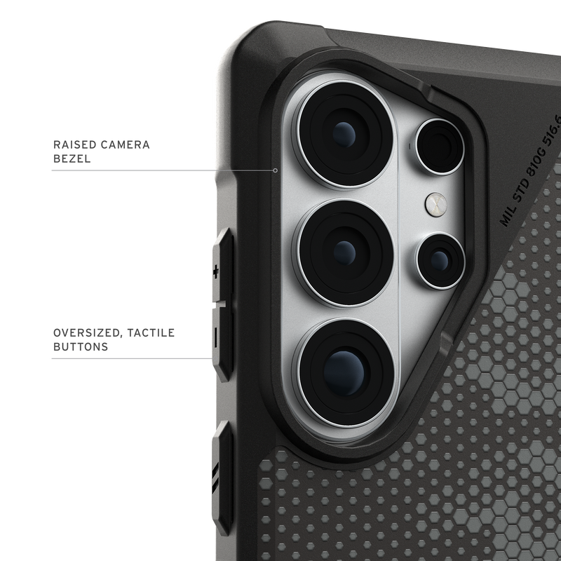 UAG รุ่น Metropolis LT (Magnetic) - เคส Galaxy S26 Ultra - สี Micro Hex Camo Graphite