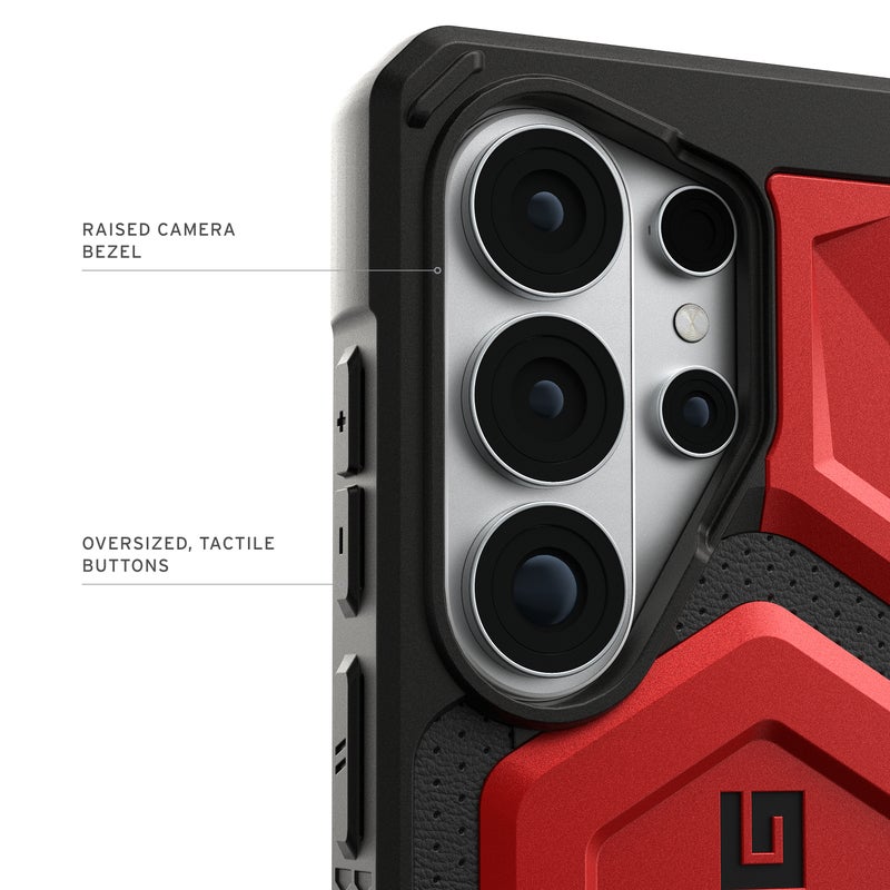 UAG รุ่น Monarch Pro - เคส Galaxy S26 Ultra - สี Crimson