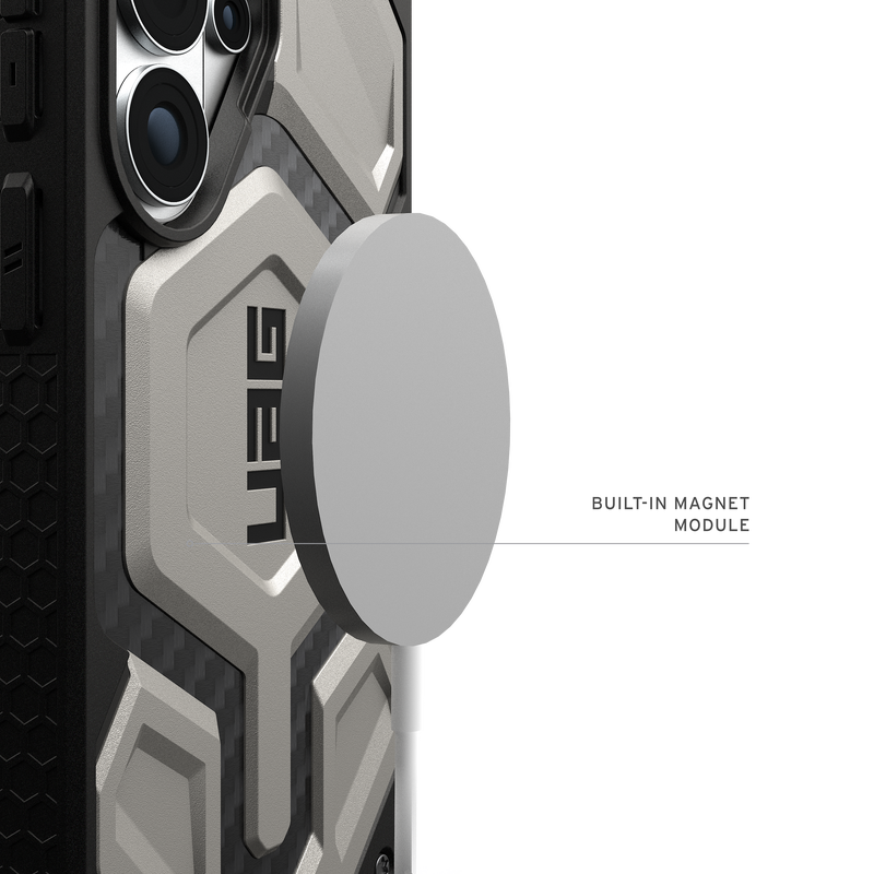 UAG รุ่น Monarch Pro - เคส Galaxy S26 Ultra - สี Titanium