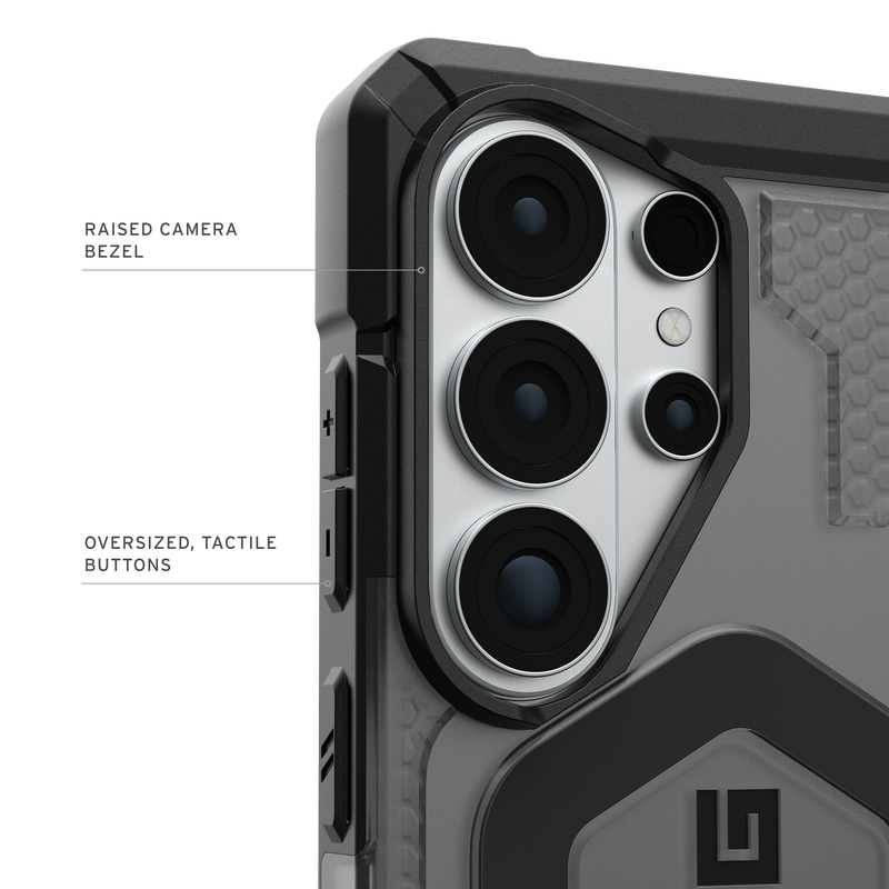 UAG รุ่น Pathfinder Clear (Magnetic) - เคส Galaxy S26 Ultra - สี Ash/Black