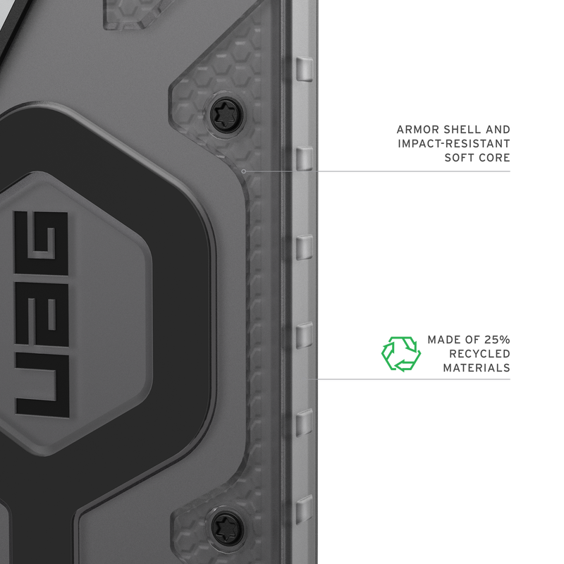 UAG รุ่น Pathfinder Clear (Magnetic) - เคส Galaxy S26 Ultra - สี Ash/Black