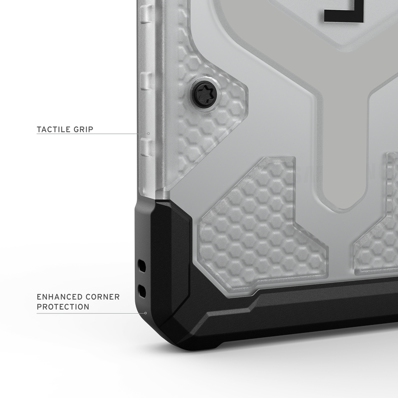 UAG รุ่น Pathfinder Clear (Magnetic) - เคส Galaxy S26 Ultra - สี Ice/Silver