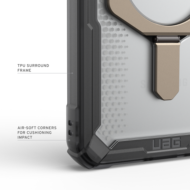 UAG รุ่น Plasma XTE (Magnetic) - เคส Galaxy S26 Ultra - สี Ash/Titanium