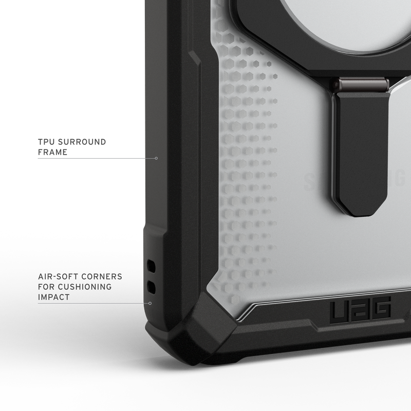 UAG รุ่น Plasma XTE (Magnetic) - เคส Galaxy S26 Ultra - สี Black/Clear