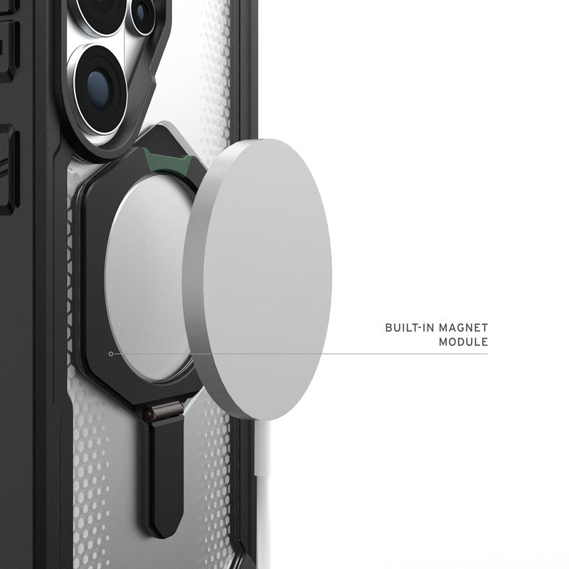 UAG รุ่น Plasma XTE (Magnetic) - เคส Galaxy S26 Ultra - สี Black/Clear