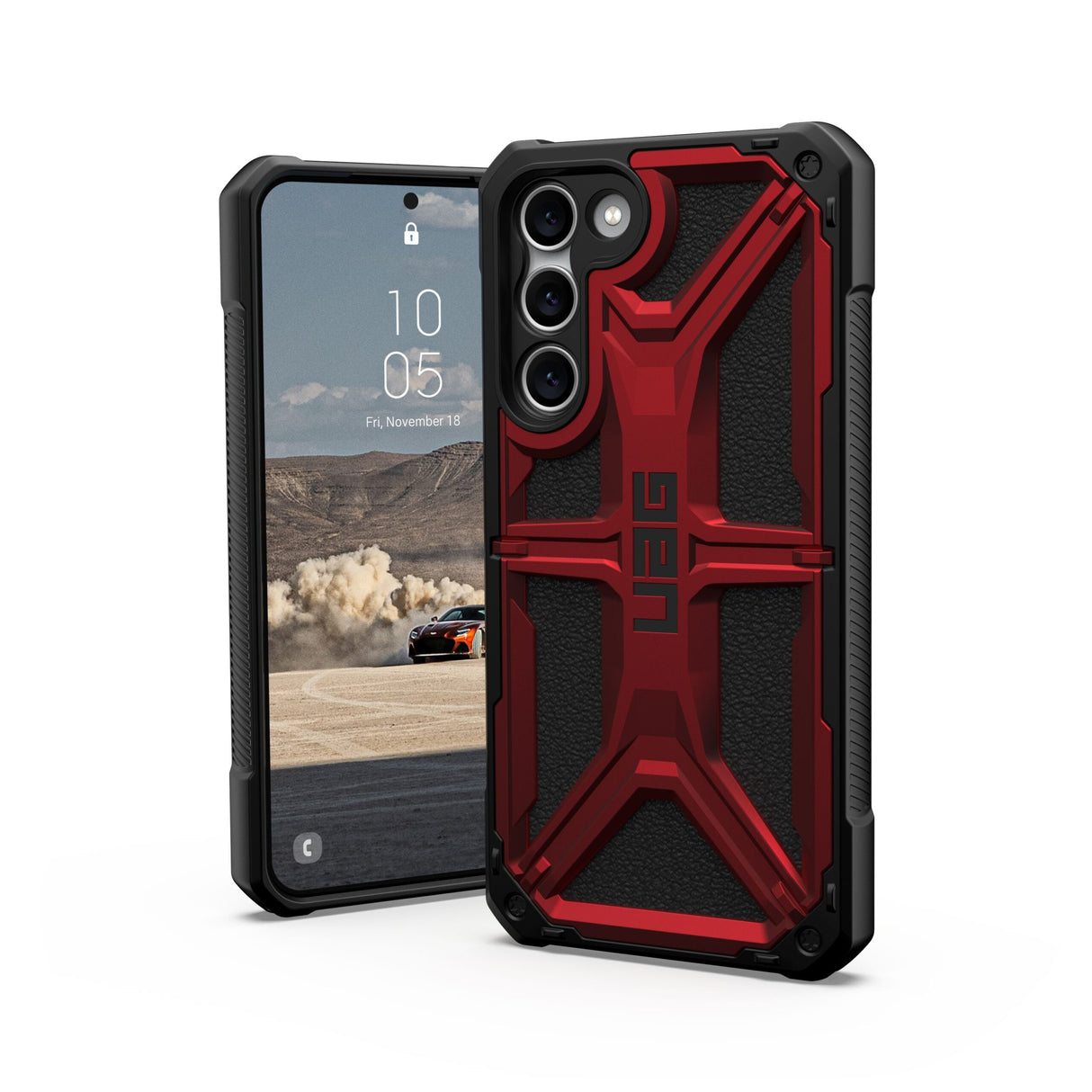 เคส UAG รุ่น Monarch – Galaxy S23 Plus – สี Crimson