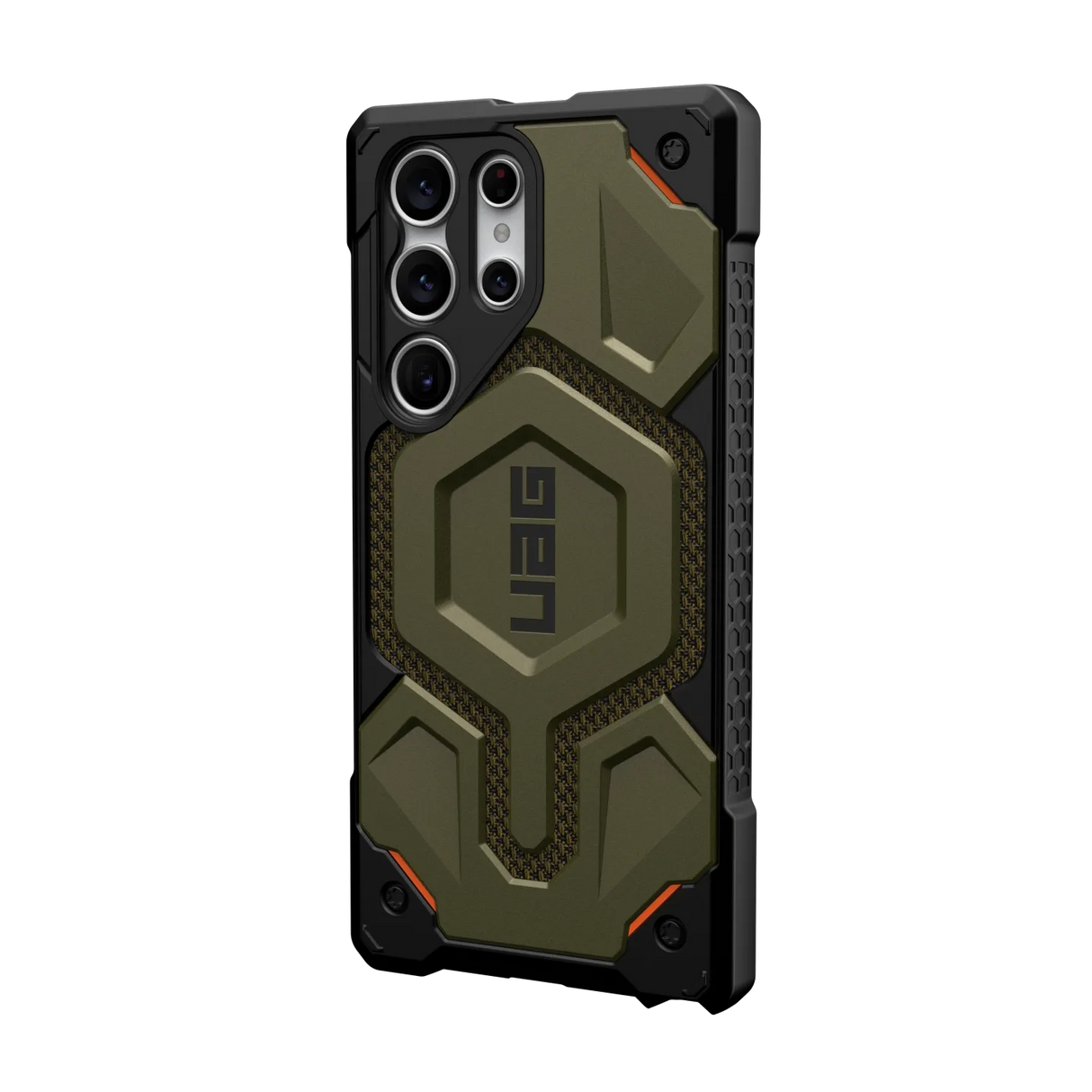 เคส UAG รุ่น Monarch Pro – Galaxy S23 Ultra – ลาย Kevlar Element Green