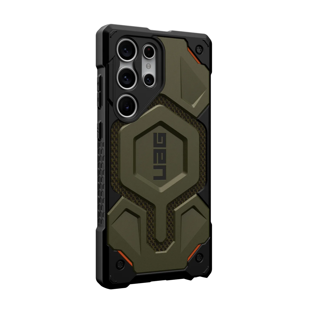 เคส UAG รุ่น Monarch Pro – Galaxy S23 Ultra – ลาย Kevlar Element Green