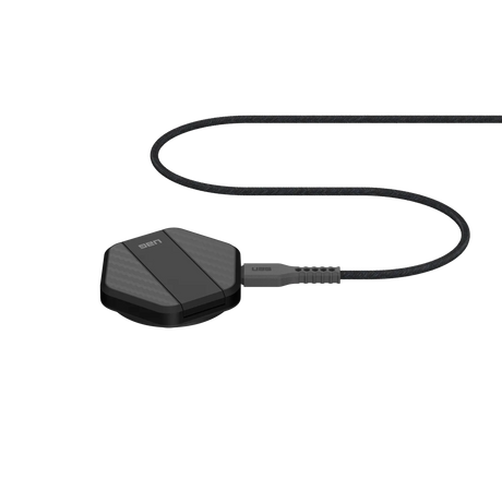 แท่นชาร์จไร้สายพร้อมขาตั้ง UAG รุ่น Portable Wireless Charging Pad – สี Carbon Fiber Black