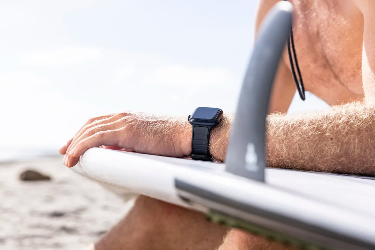 สายนาฬิกา Rip Curl x UAG รุ่น Torquay - Apple Watch 42/44/45/49mm - สี Black/Turquoise