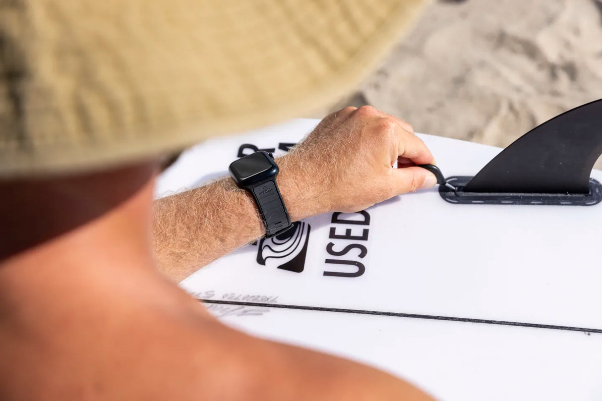 สายนาฬิกา Rip Curl x UAG รุ่น Torquay - Apple Watch 42/44/45/49mm - สี Black/Graphite