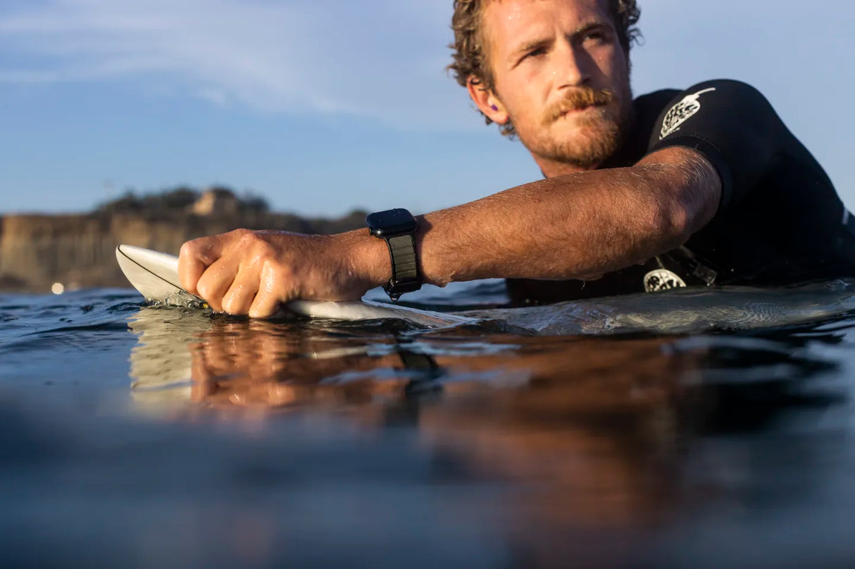 สายนาฬิกา Rip Curl x UAG รุ่น Torquay - Apple Watch 42/44/45/49mm - สี Black/Graphite