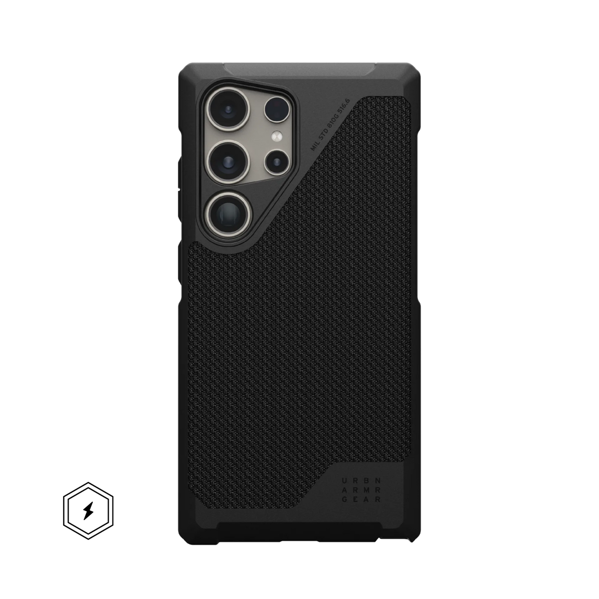 เคส UAG รุ่น Metropolis LT with Magnetic - Galaxy S24 Ultra - สี Kevlar Black