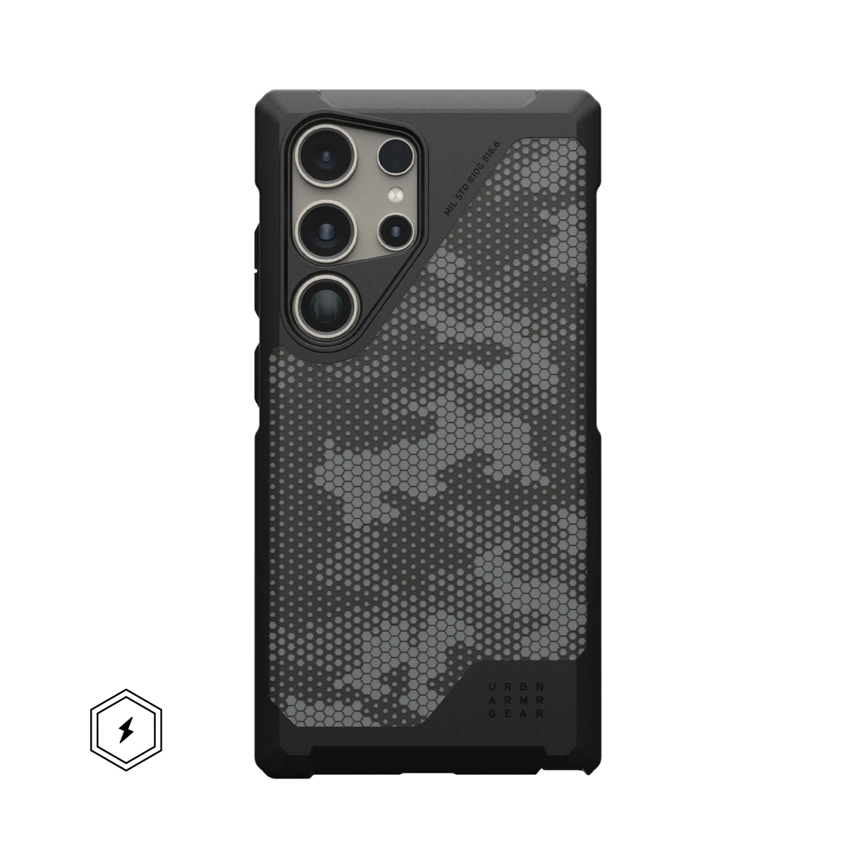 เคส UAG รุ่น Metropolis LT with Magnetic - Galaxy S24 Ultra - สี Micro Hex Camo Graphite