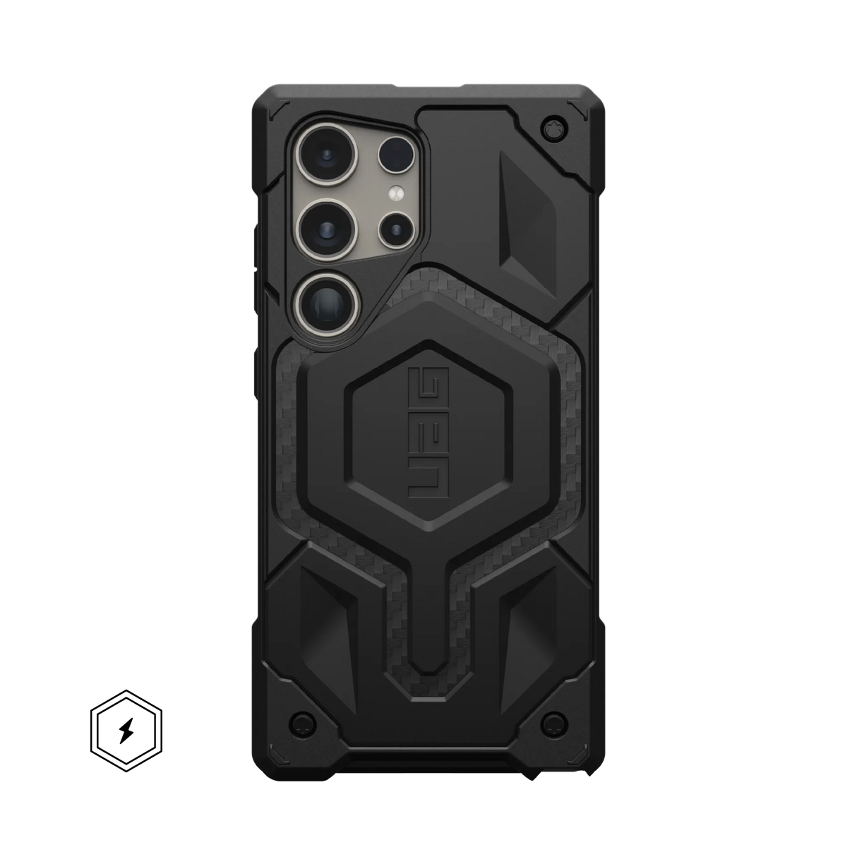 เคส UAG รุ่น Monarch Pro - Galaxy S24 Ultra - สี Carbon Fiber