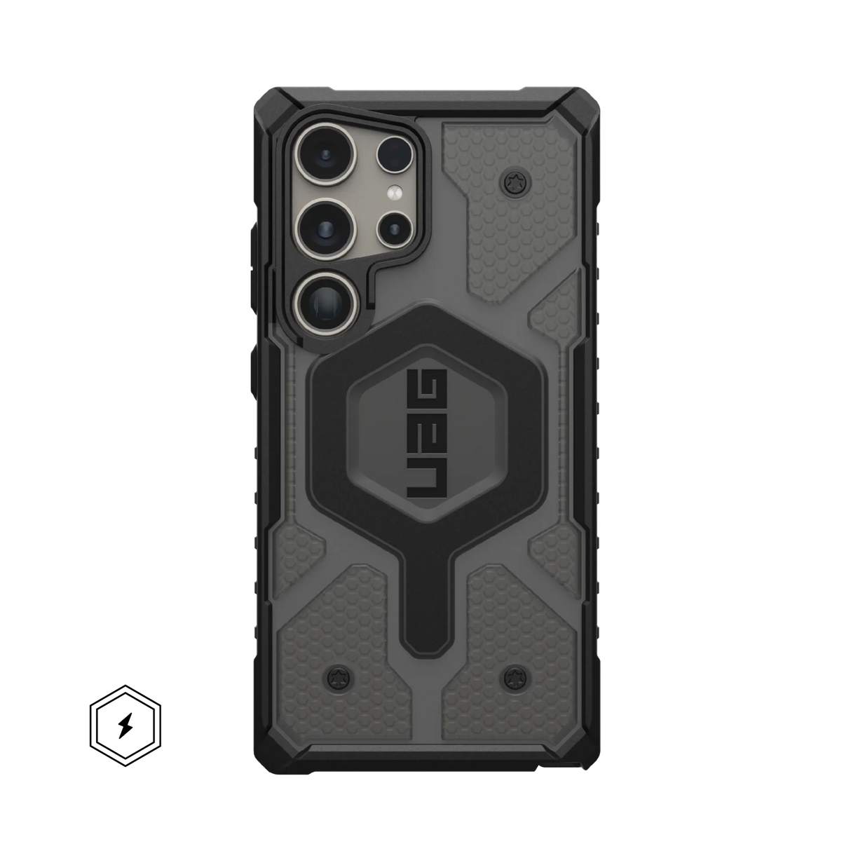 เคส UAG รุ่น Pathfinder Clear with Magnetic - Galaxy S24 Ultra - สี Ash
