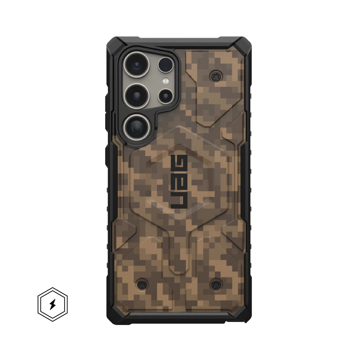 เคส UAG รุ่น Pathfinder SE with Magnetic - เคส - Galaxy S24 Ultra - สี Digi Camo Dark Earth
