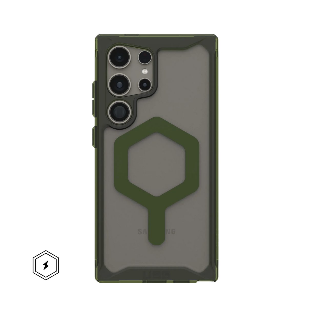 เคส UAG รุ่น Plyo Pro - Galaxy S24 Ultra Plyo - สี Ice/Olive