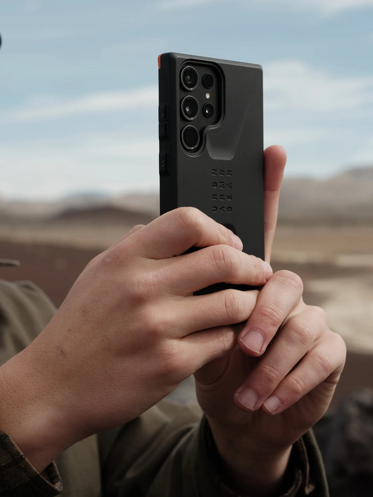 เคส UAG รุ่น Civilian – Galaxy S23 Ultra – สี Black