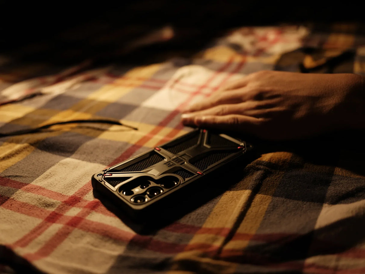 เคส UAG รุ่น Monarch – Galaxy S23 Plus – ลาย Kevlar Black