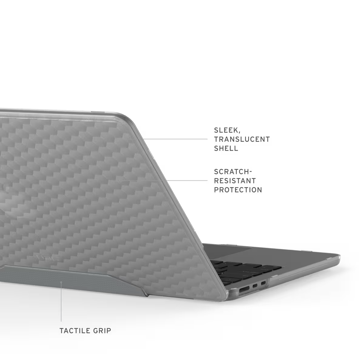 UAG รุ่น Essential Armor - เคส MacBook Air 13" (M4/M3/M2) (2025-2022) - สี Ice