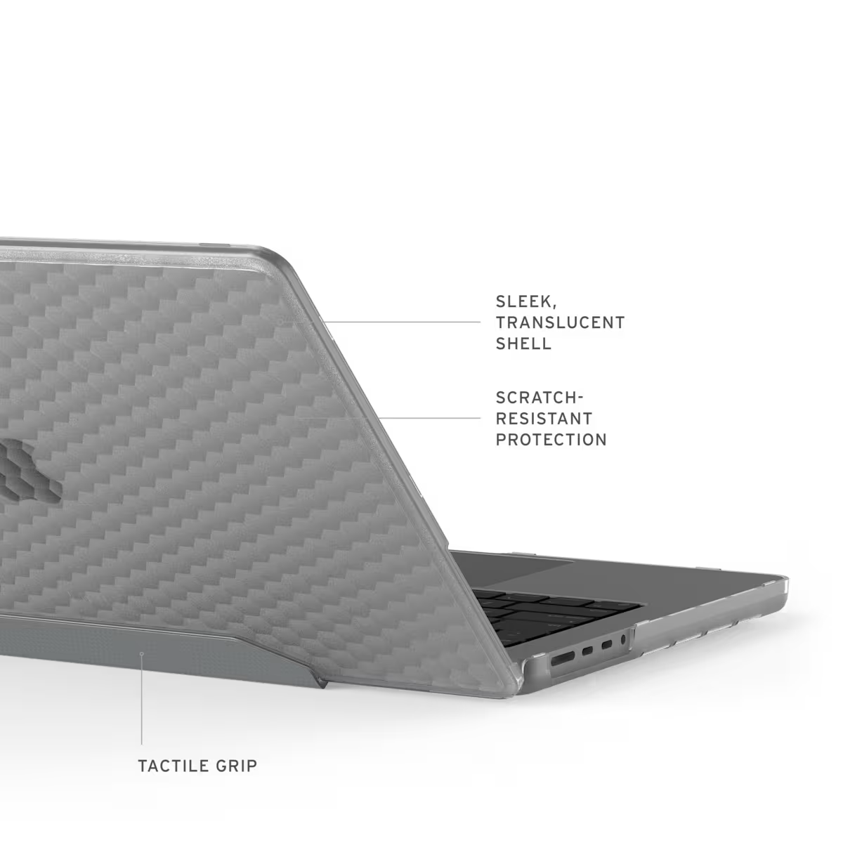 UAG รุ่น Essential Armor - เคส MacBook Pro 14" (M5,M4/M3 Max&Pro) (2025-2023) - สี Ice