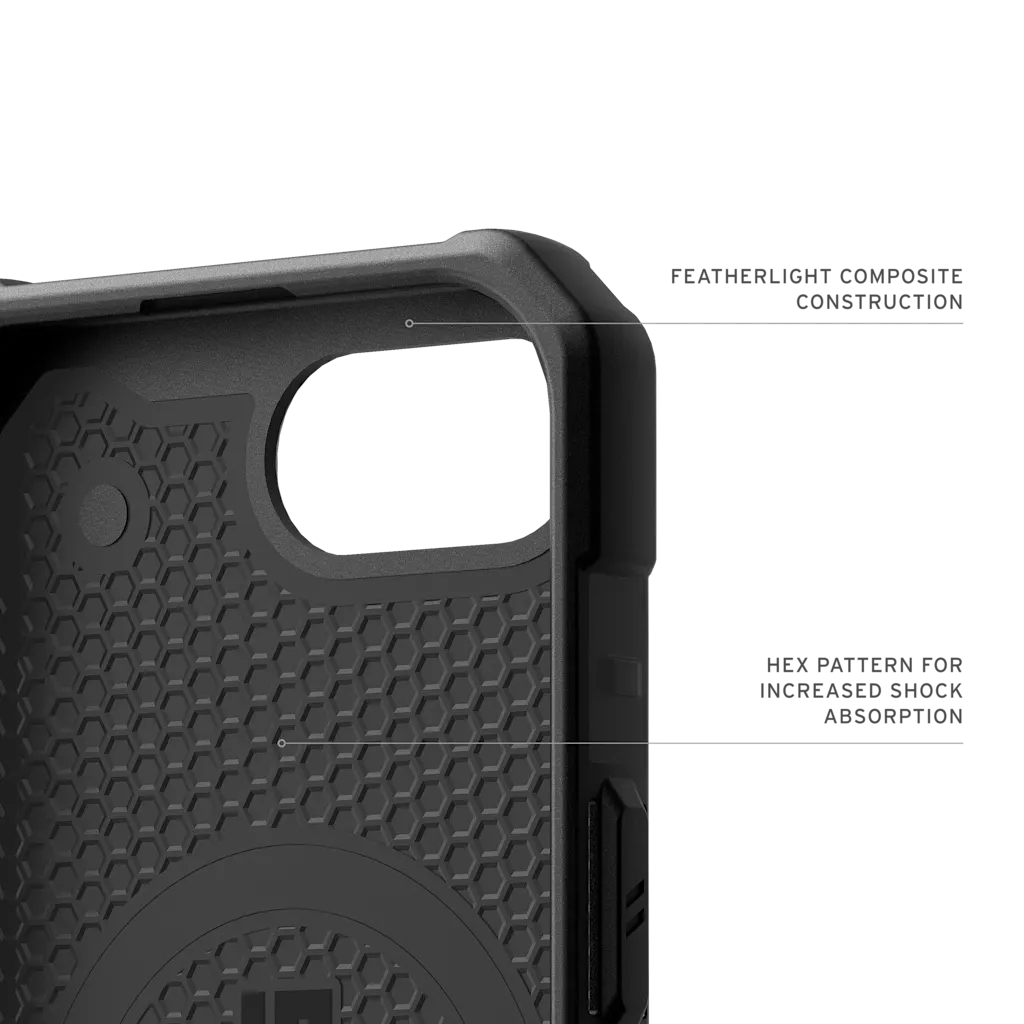 UAG รุ่น Pathfinder with Magnetic – เคส iPhone 16e – สี Black