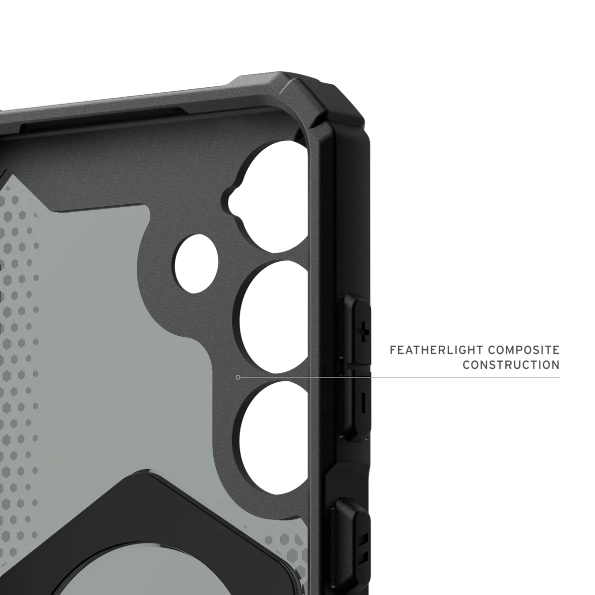 UAG รุ่น Plasma XTE with Magnetic - เคส Galaxy S25 Plus - สี Black/Orange