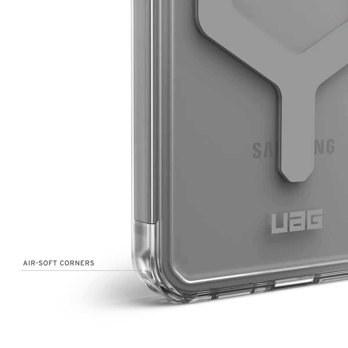 UAG รุ่น Plyo Pro - เคส Galaxy S25 - สี Ice/Silver