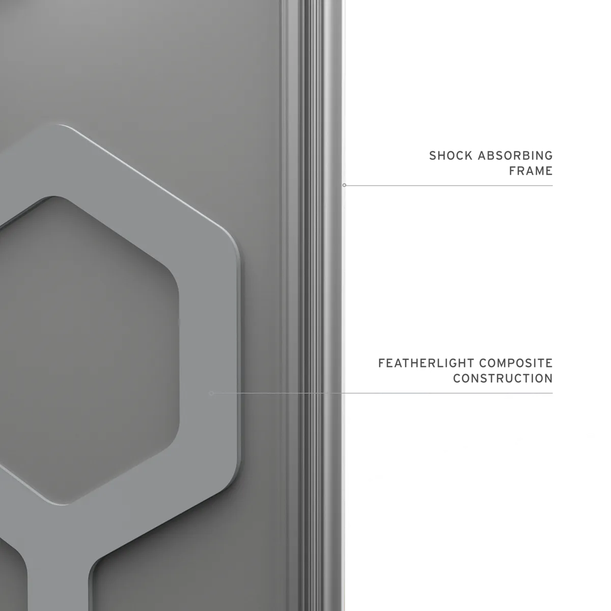 UAG รุ่น Plyo Pro - เคส Galaxy S25 - สี Ice/Silver