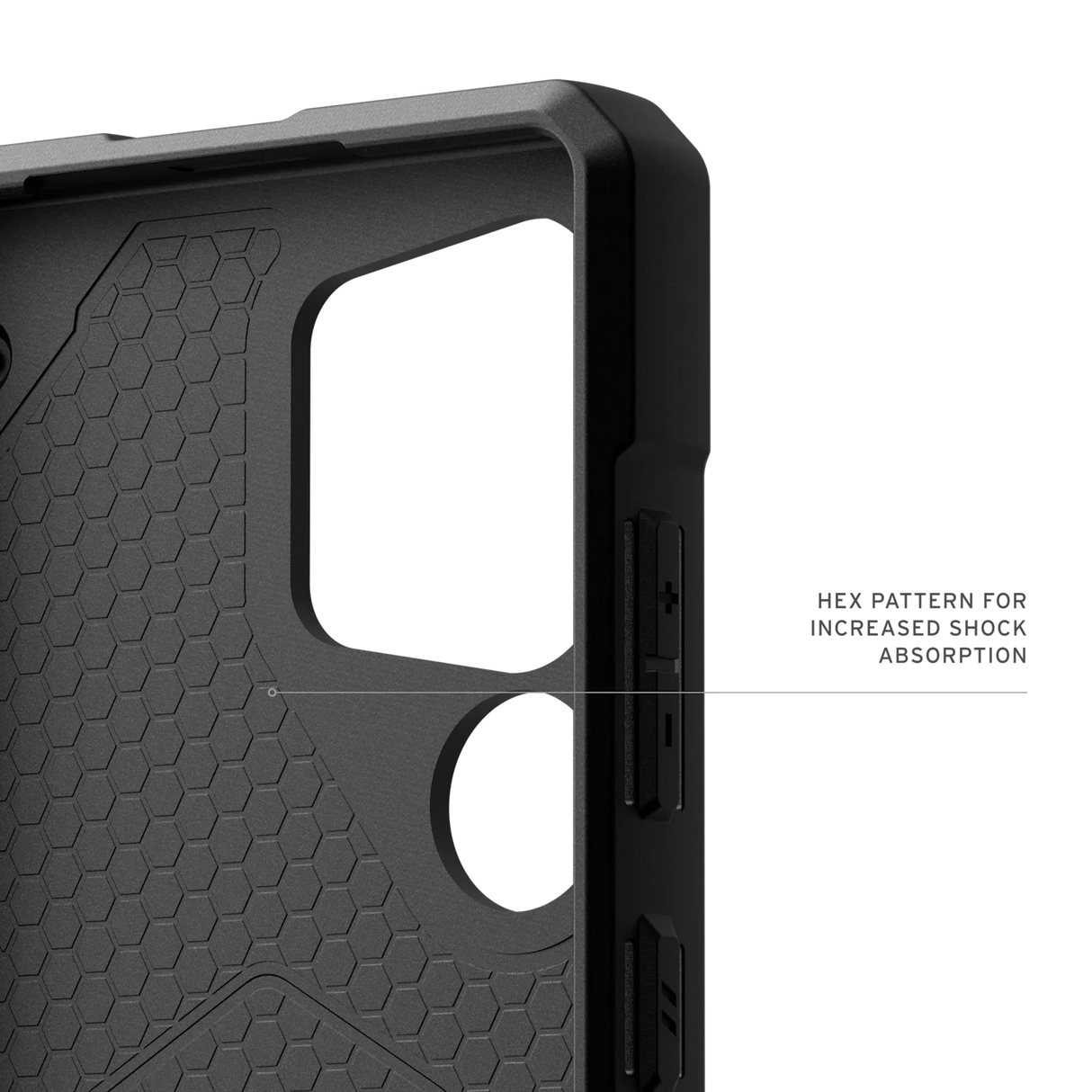 UAG รุ่น Monarch Pro - เคส Galaxy S25 Ultra - สี Kevlar Black