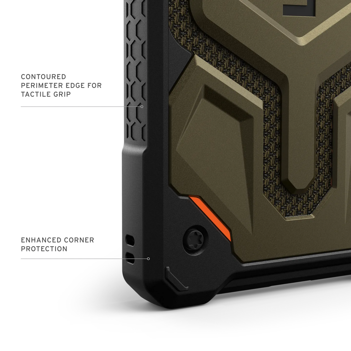 UAG รุ่น Monarch Pro - เคส Galaxy S25 Ultra - สี Kevlar Element Green