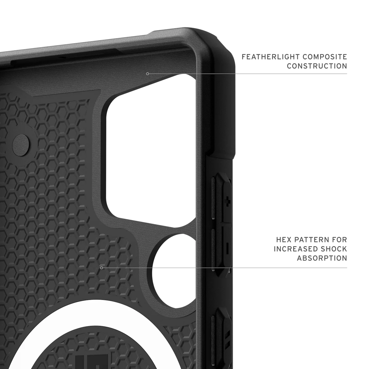 UAG รุ่น Pathfinder with Magnetic - เคส Galaxy S25 Ultra - สี Black