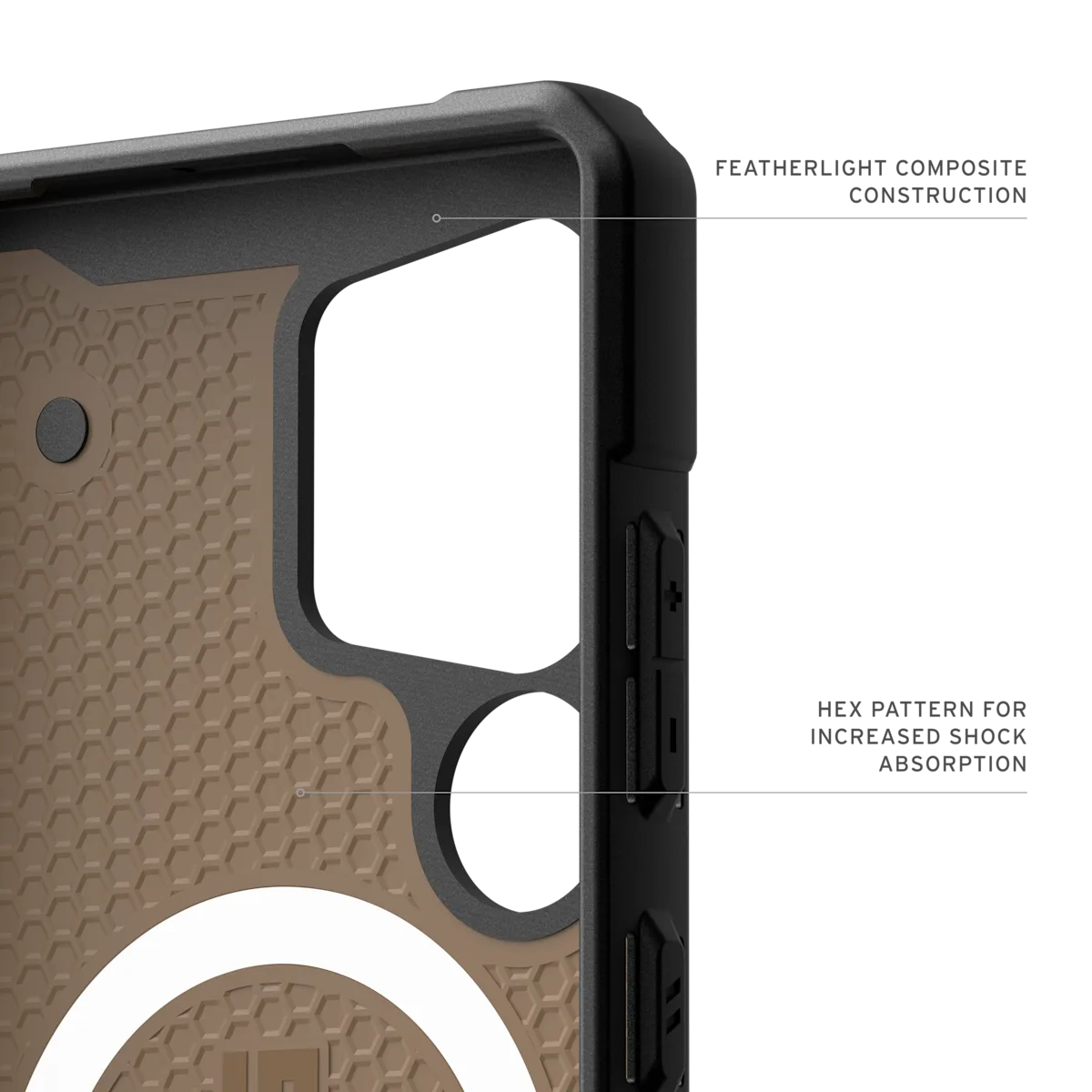 UAG รุ่น Pathfinder with Magnetic - เคส Galaxy S25 Ultra - สี Dark Earth