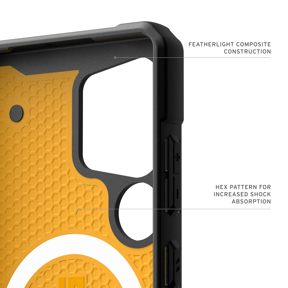 UAG รุ่น Pathfinder with Magnetic - เคส Galaxy S25 Ultra - สี Heritage Yellow