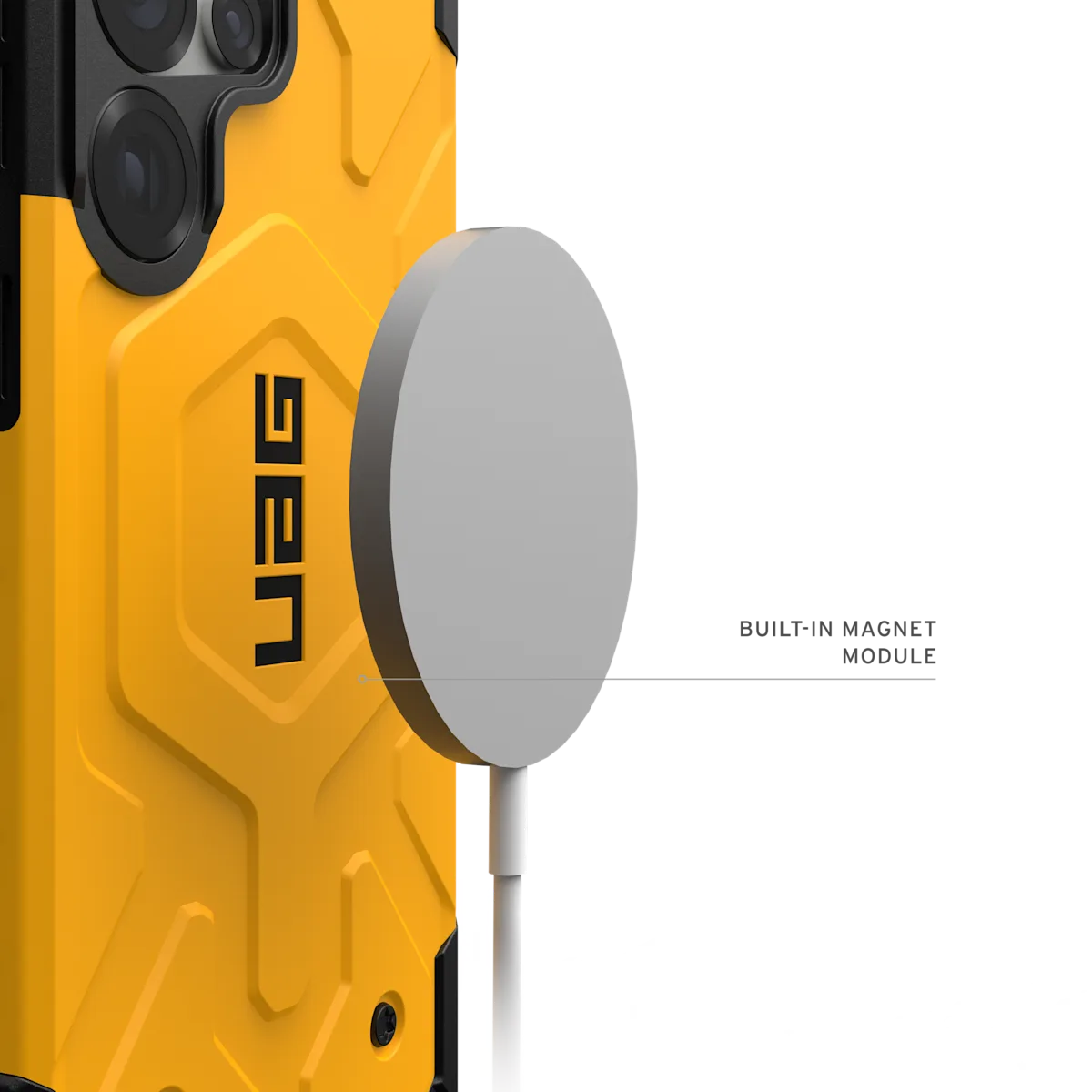 UAG รุ่น Pathfinder with Magnetic - เคส Galaxy S25 Ultra - สี Heritage Yellow
